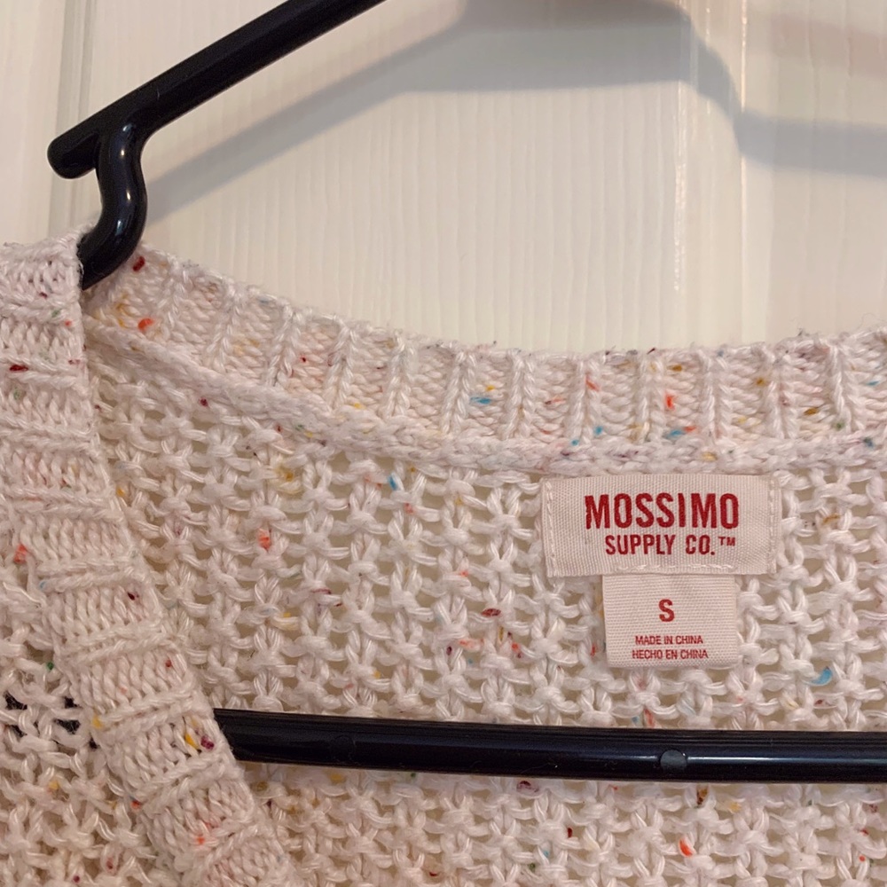 Multicolor Cream Knit Shirt - Picture 2 of 3